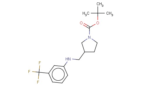 1-BOC-3-[[(3-TRIFLUOROMETHYL-PHENYL)-AMINO]-METHYL]-PYRROLIDINE